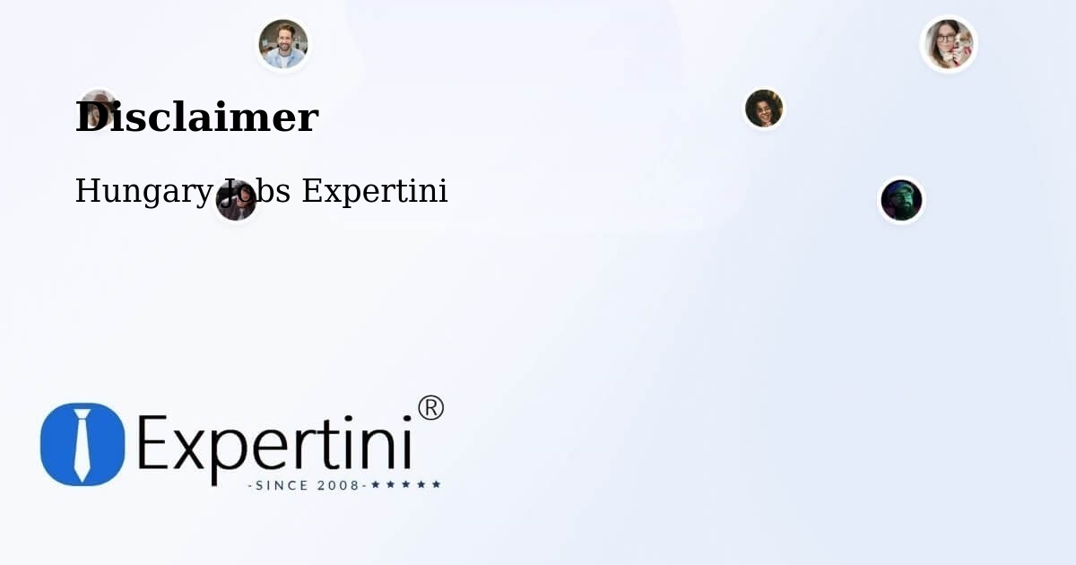 Disclaimer – Szada - Hungary Jobs Expertini