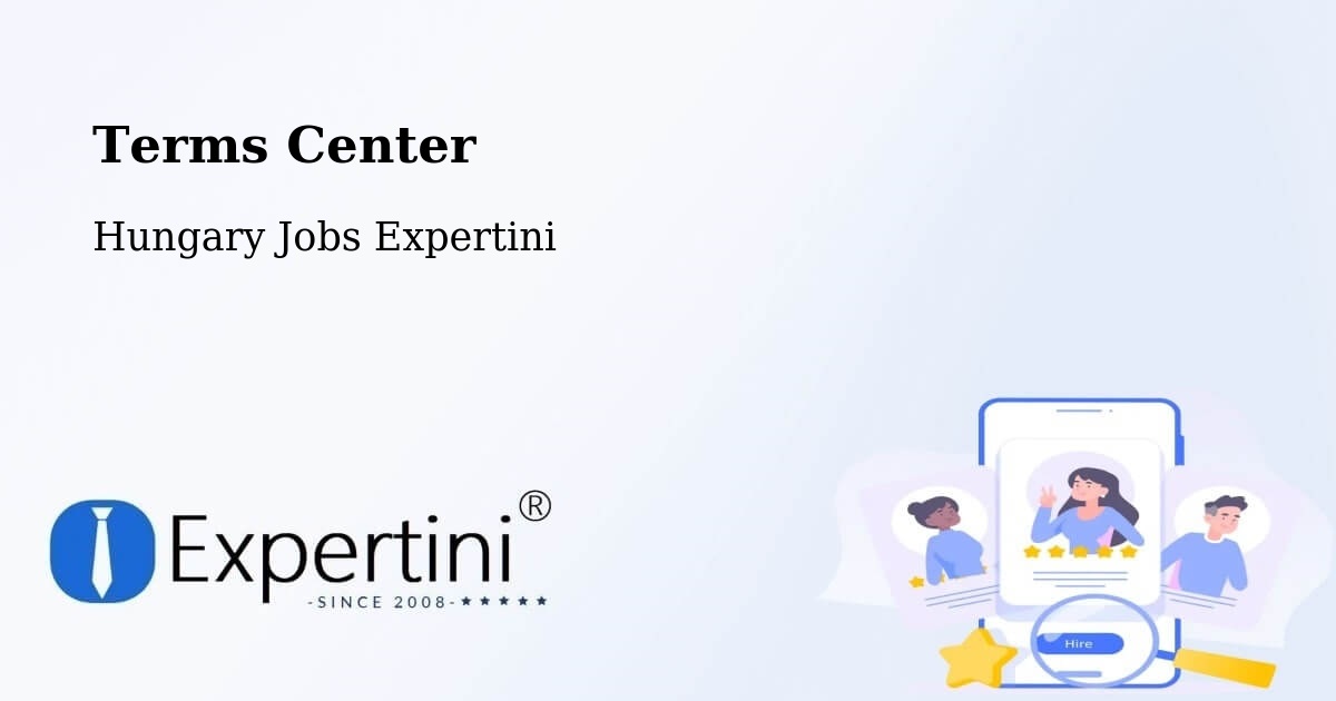 Terms of Service – Szada - Hungary Jobs Expertini